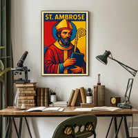 St. Ambrose Poster