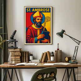 St. Ambrose Poster