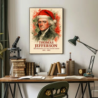 Thomas Jefferson Stylized Historical Presidential Poster