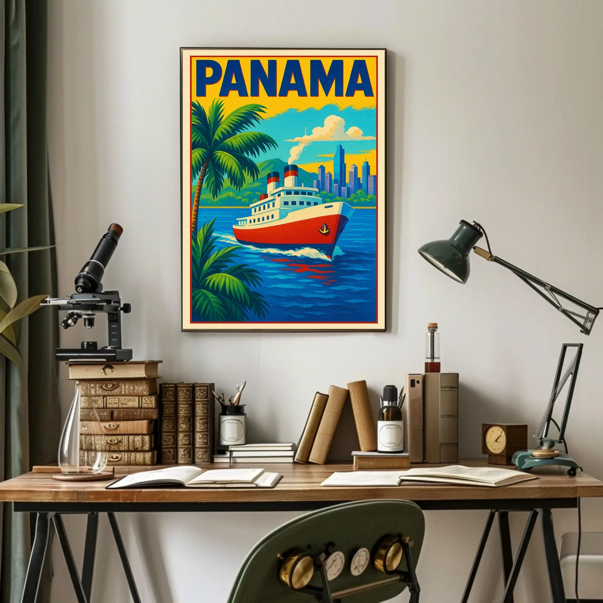 Panama Travel Poster