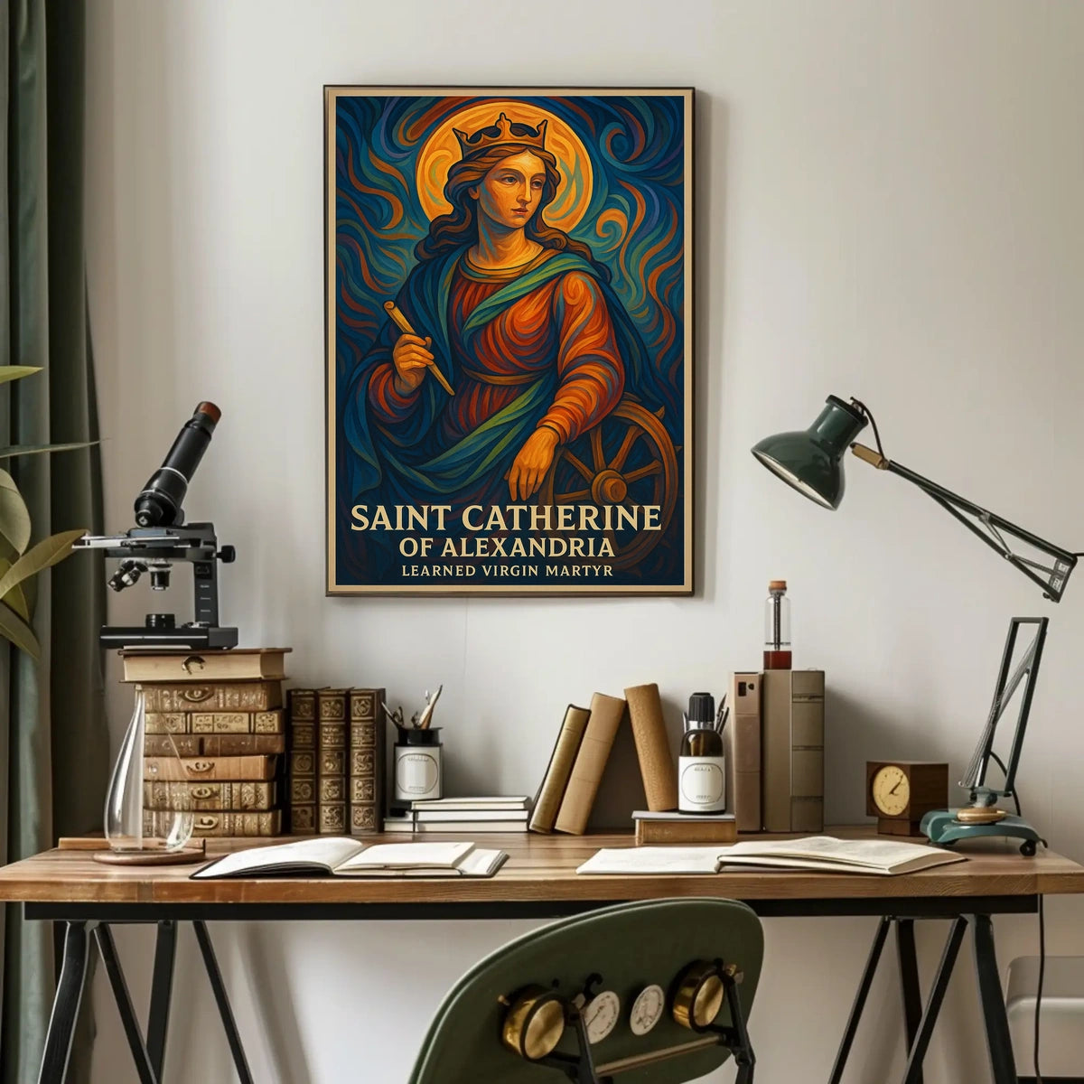 Saint Catherine of Alexandria Poster