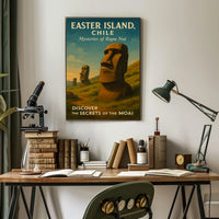 Discover the Mysteries of Easter Island Poster