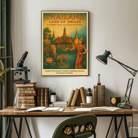 Thailand Land Of Smiles Poster