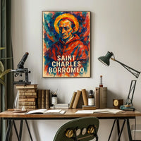 Saint Charles Borromeo Poster
