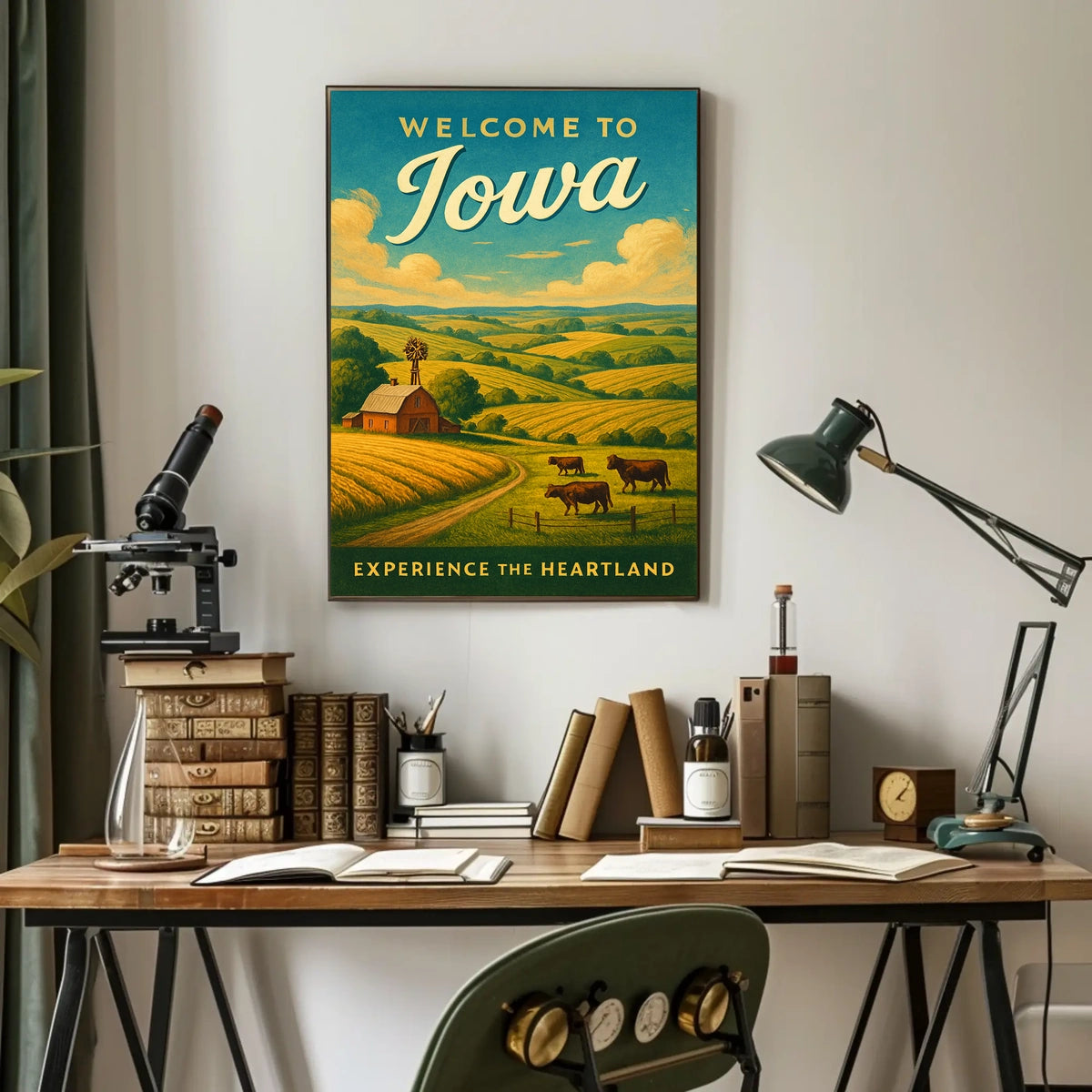 Welcome to Iowa Poster