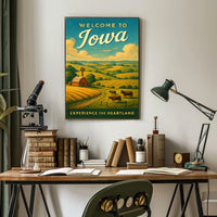 Welcome to Iowa Poster