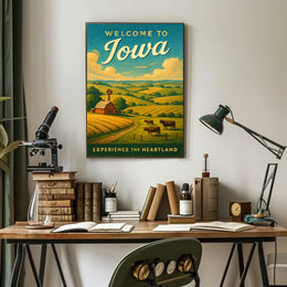Welcome to Iowa Poster