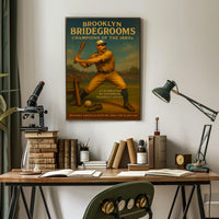 Brooklyn Bridegrooms Champions of the 1880s Poster