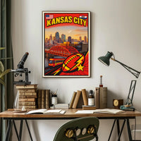 Kansas City Vibes Poster PosterGoat