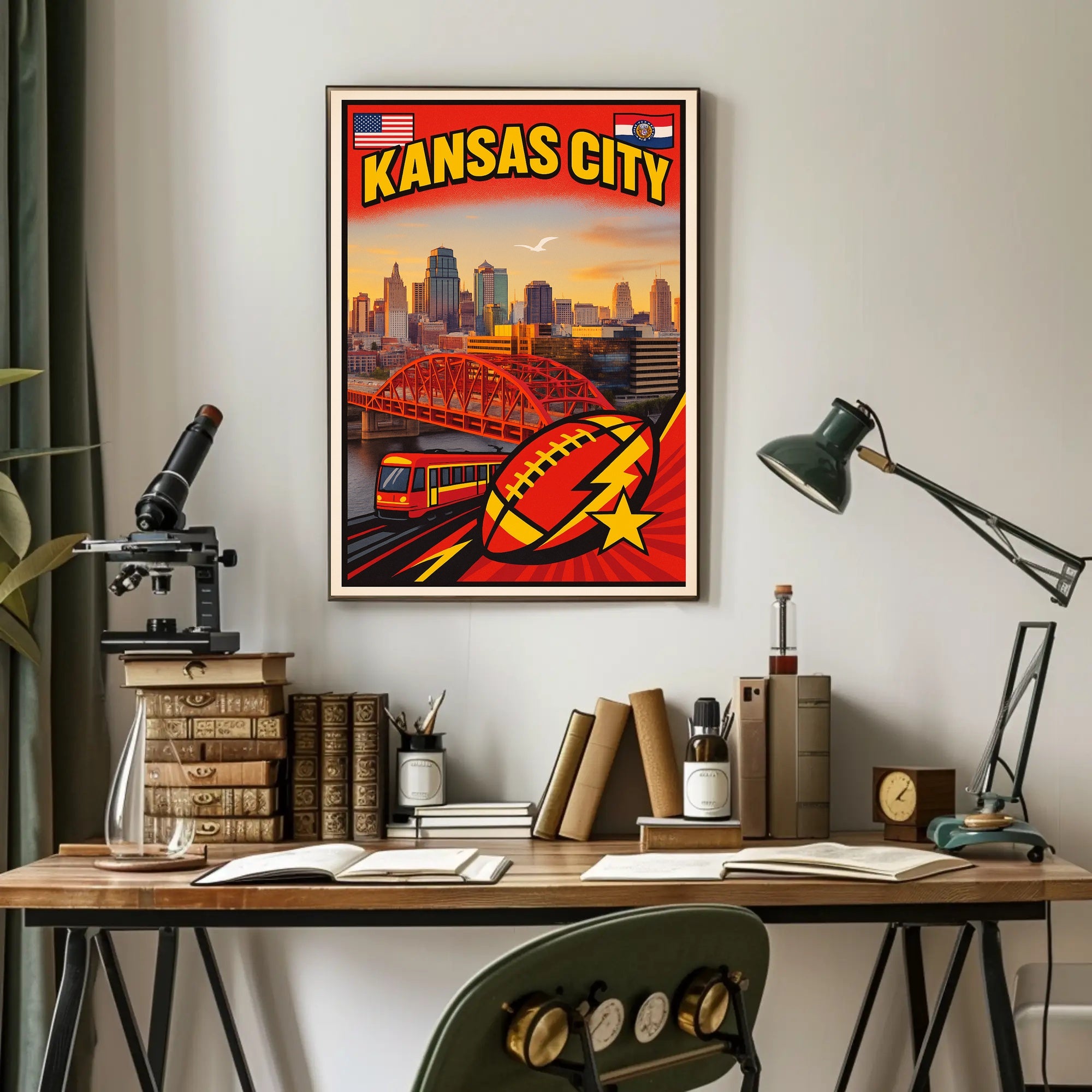 Kansas City Vibes Poster PosterGoat