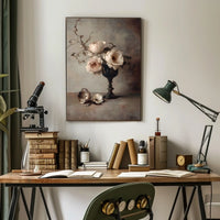 Timeless Elegance Floral Still Life Poster