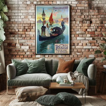 From Paris to Venice Poster