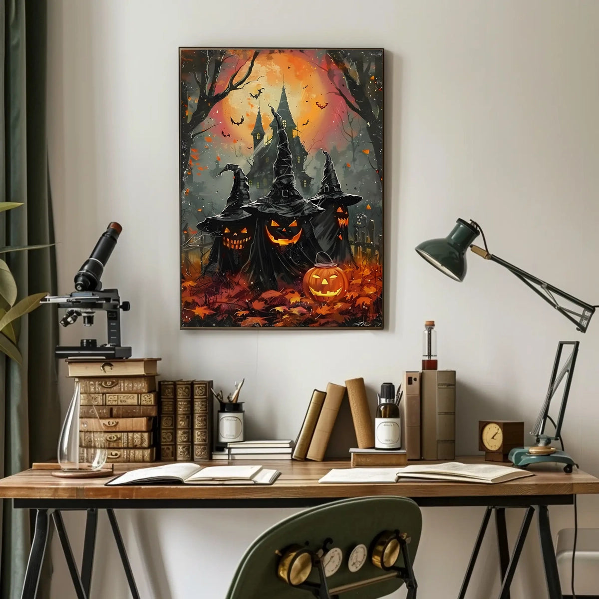 Enchanted Halloween Night Poster