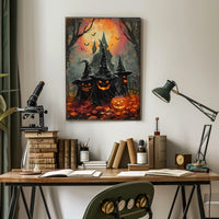 Enchanted Halloween Night Poster