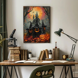 Enchanted Halloween Night Poster