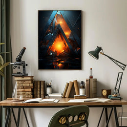 Geometric Inferno Poster