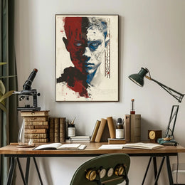 Cherry Blossom Serenity: Tranquil Garden Tea Poster PosterGoat