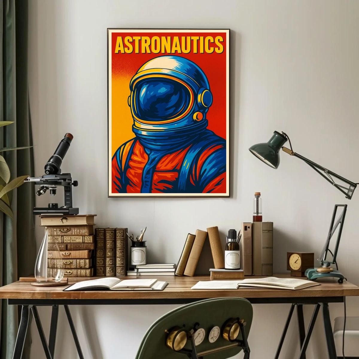 Astronautics Exploration Poster
