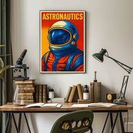 Astronautics Exploration Poster