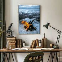 Festive Ornament In Nature Poster