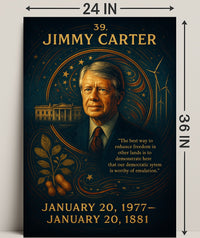 Jimmy Carter Civic Impact Gallery Print Poster PosterGoat