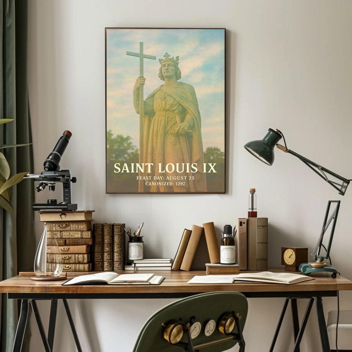 Saint Louis Ix Poster