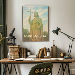 Saint Louis Ix Poster