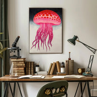 Ocean Life Poster Vibrant Marine Wall Art