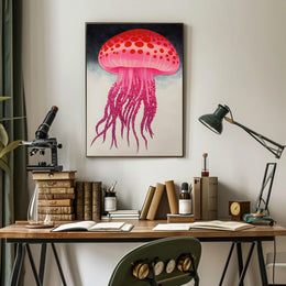 Ocean Life Poster Vibrant Marine Wall Art