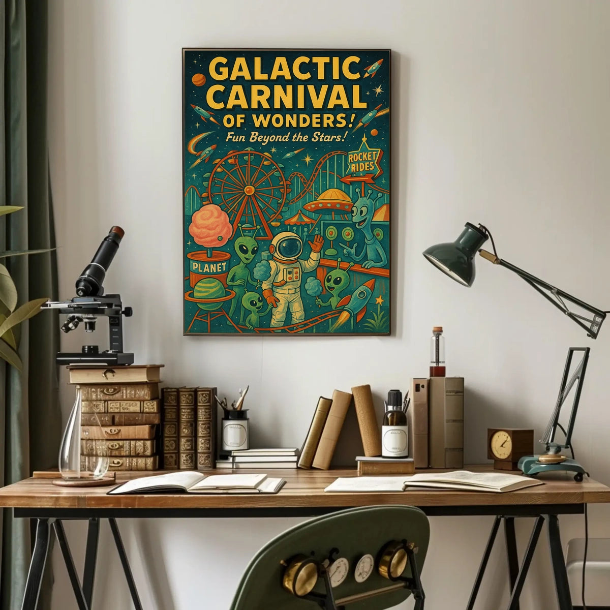 Galactic Carnival of Wonders Poster