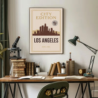 City Edition Los Angeles Poster PosterGoat