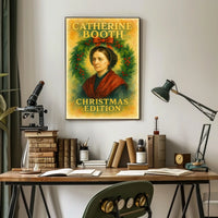 Catherine Booth Vintage Art Portrait in Cultural Poster