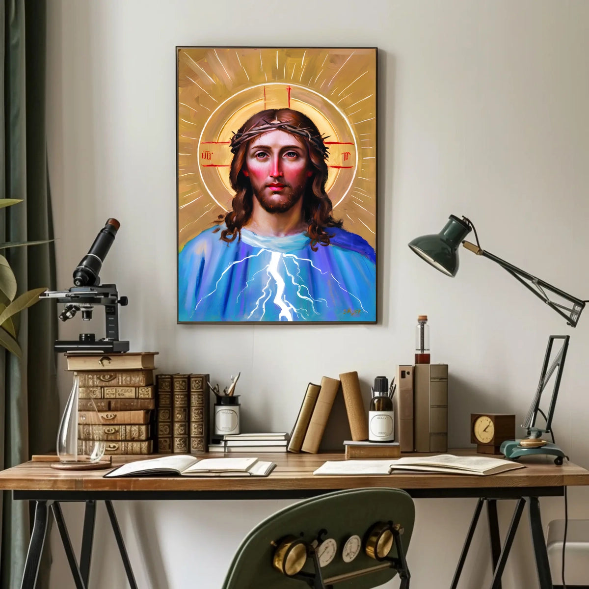 Divine Portrait Poster