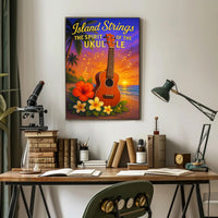 Island Strings - The Spirit of the Ukulele Poster PosterGoat
