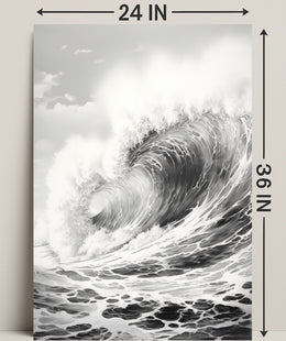 The Power Of The Ocean Poster