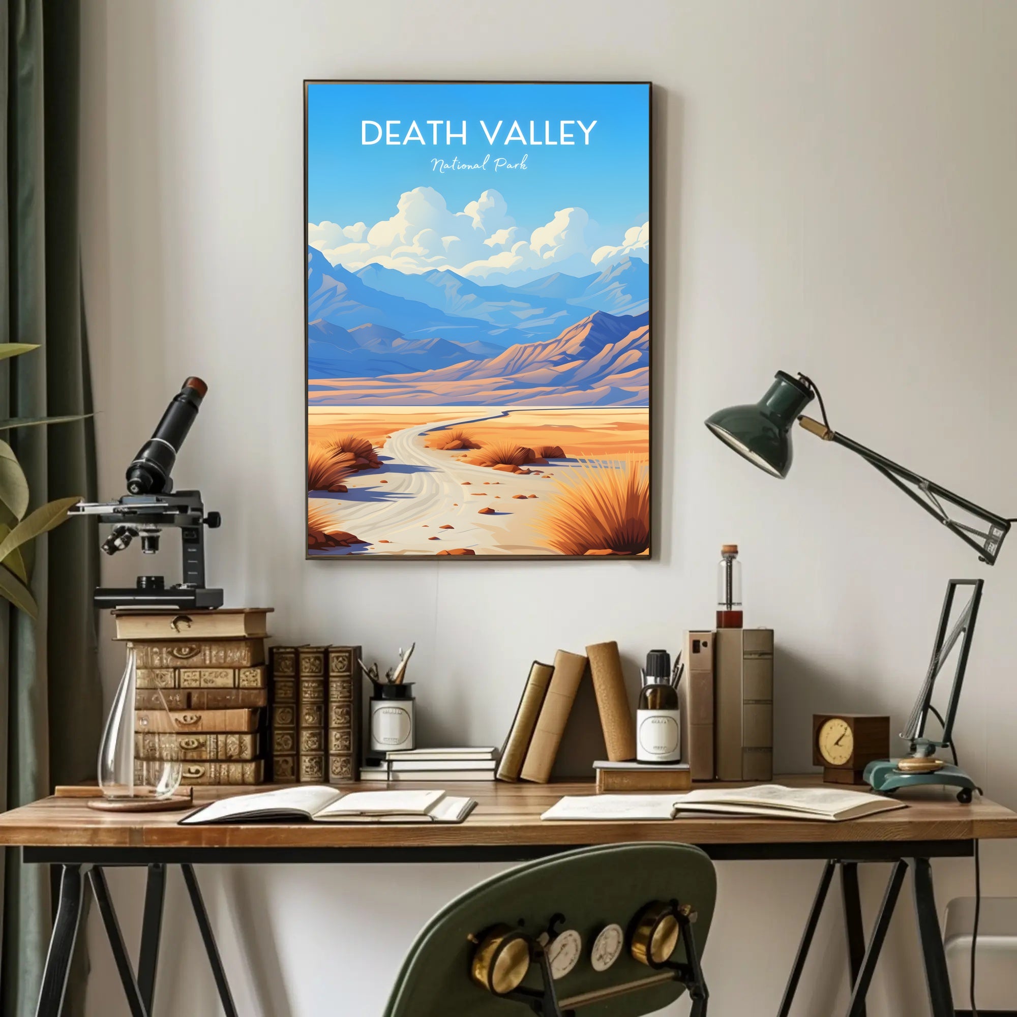 Death Valley National Park Adventure National Park Poster