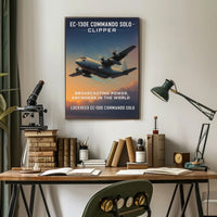 EC-130E Commando Solo Broadcasting Power Poster PosterGoat