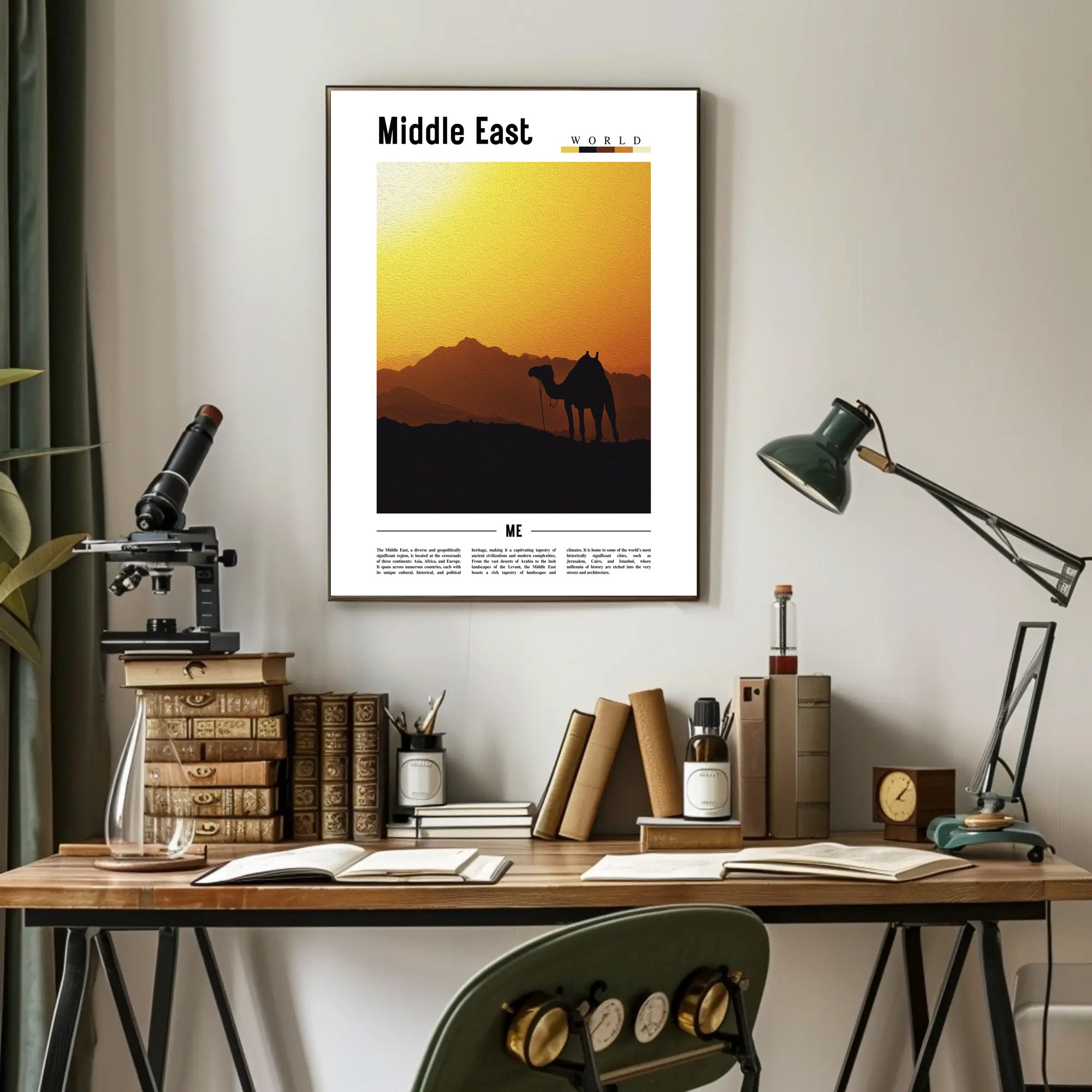 Middle Eastern Heritage Celebration Cultural or Heritage Poster PosterGoat
