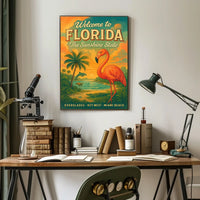 Welcome to Florida The Sunshine State Poster