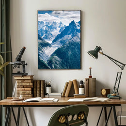 Majestic Mountain Range Poster