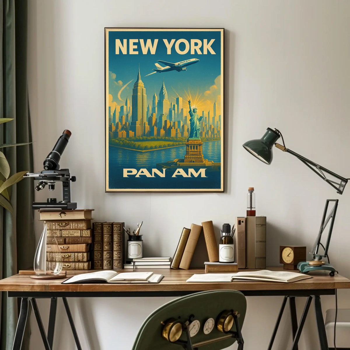 New York Pan Am Poster