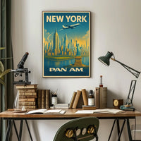 New York Pan Am Poster