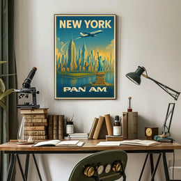 New York Pan Am Poster
