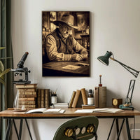 Western Saloon Mood Poster