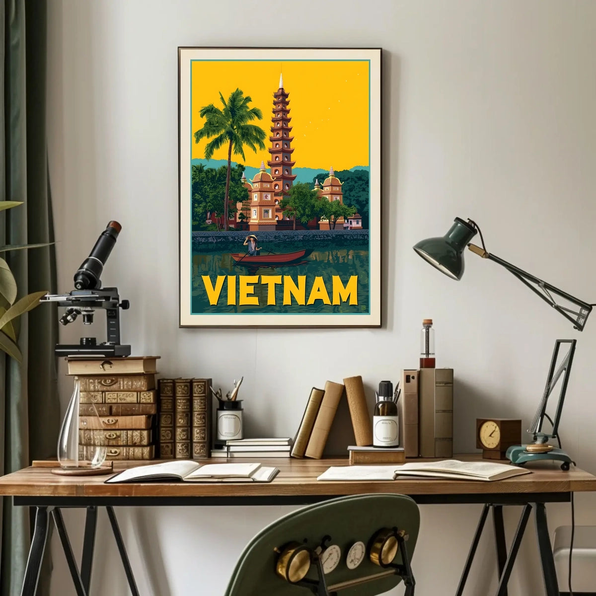 Vietnam Travel Poster