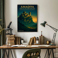 Amadiya Home to the Three Wise Men Poster