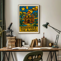 Remember The Alamo Poster