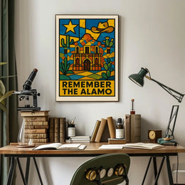 Remember The Alamo Poster