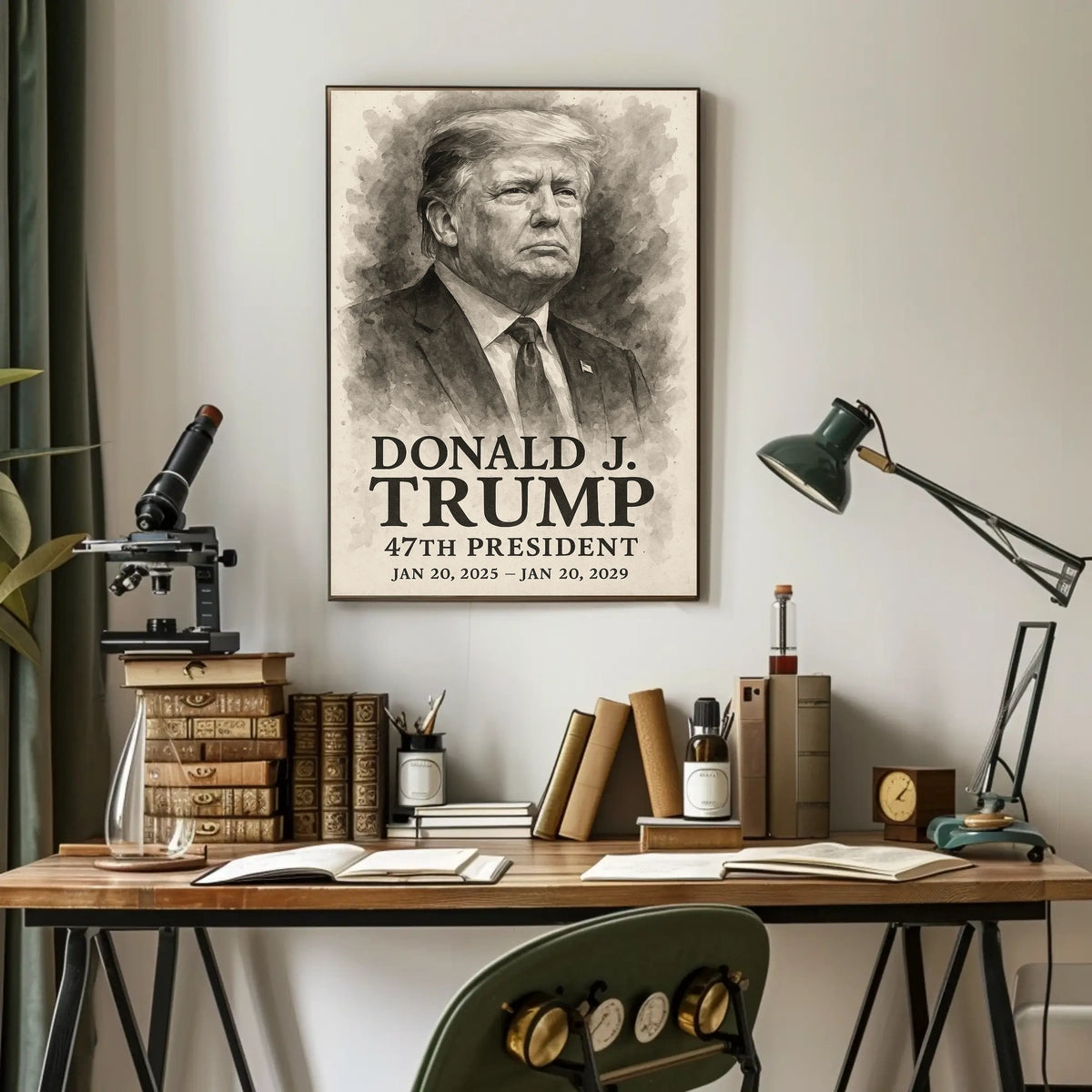 Donald J. Trump 47th President Poster