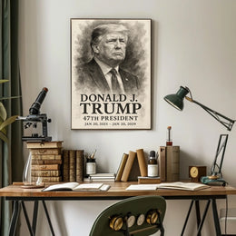 Donald J. Trump 47th President Poster